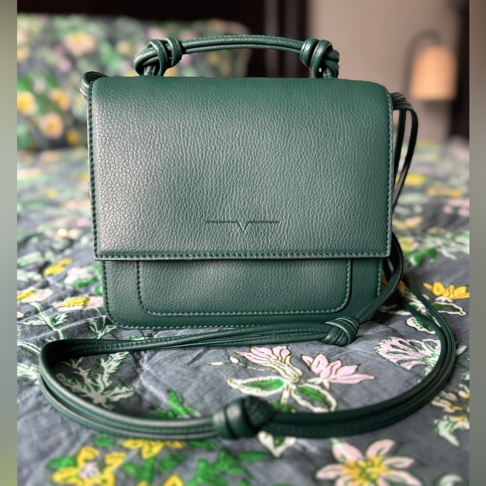 Von Holzhausen Mini Handheld Bag | Forest Green